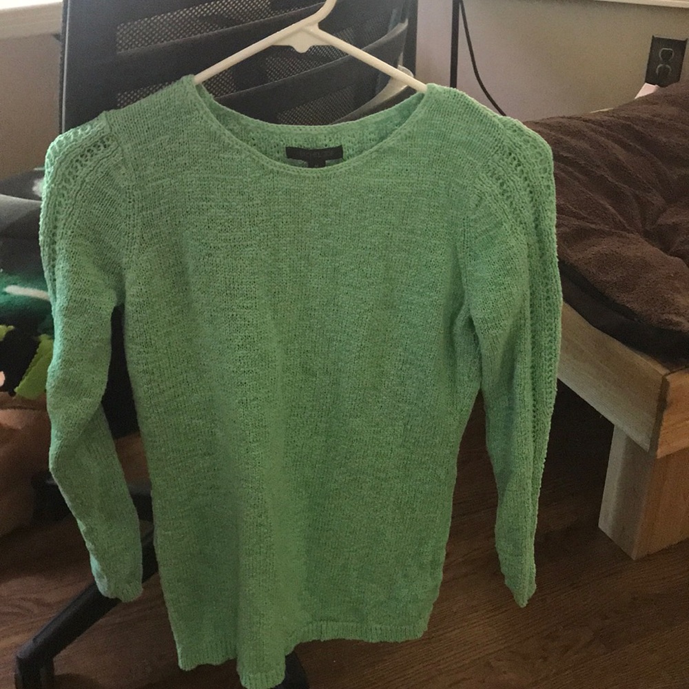 Teal sweater